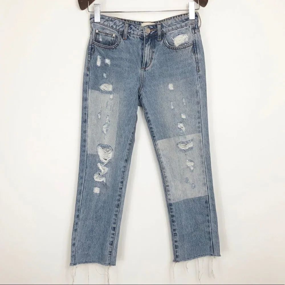 Gilded Intent | Boyfriend Distress Jeans